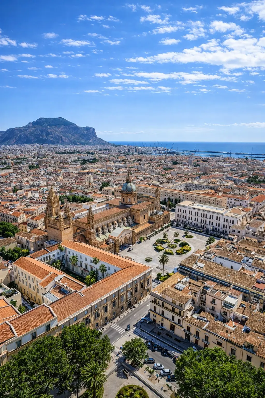 Panoramica di Palermo — Studio Giurintano opera in tutta la città