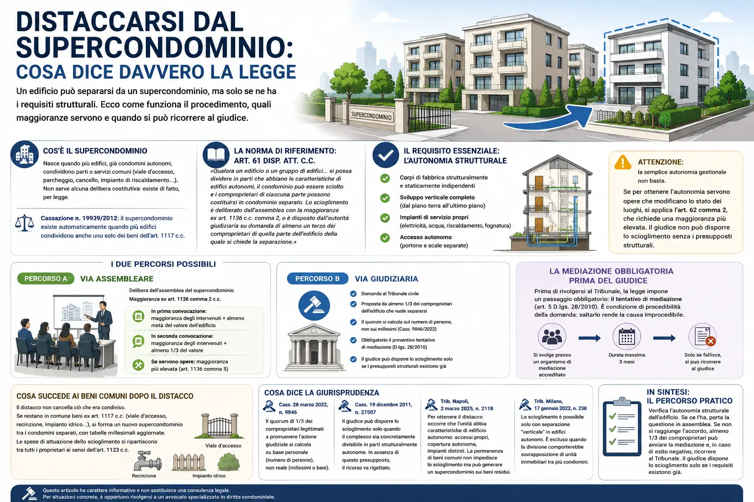 separazione da supercondominio