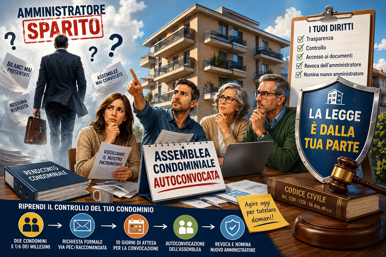 Amministratore di Condominio Sparito 3 amministratore di condominio sparito